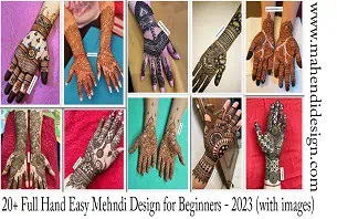 Easy Mehndi Design for Beginners