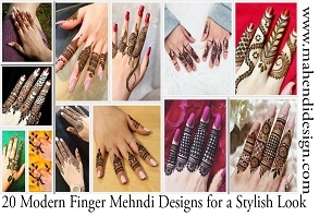 Finger Mehndi Designs