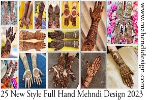 Full Hand Mehndi Design