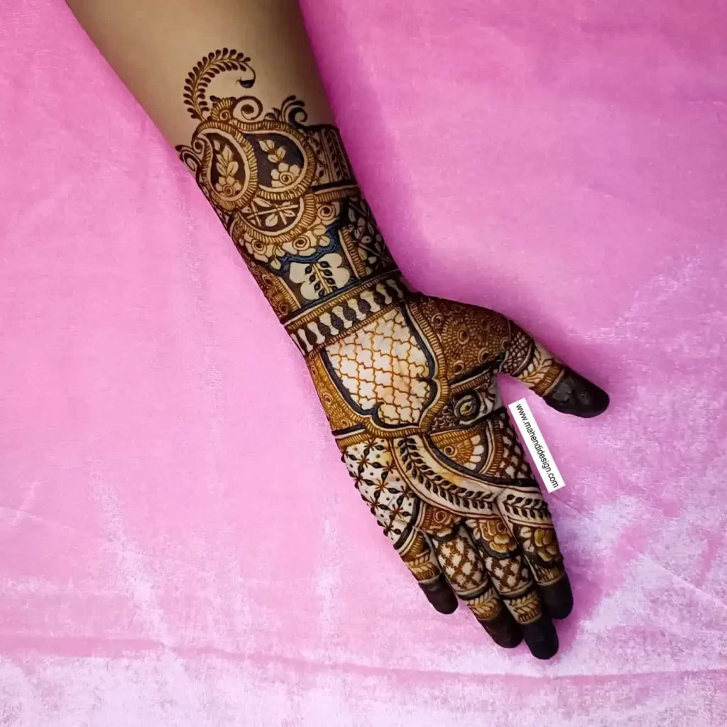 New Mehndi Design Simple Full Hand Images
