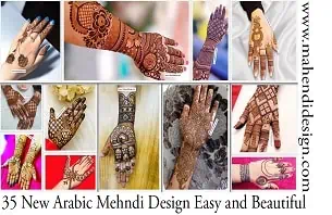 New Arabic Mehndi Design