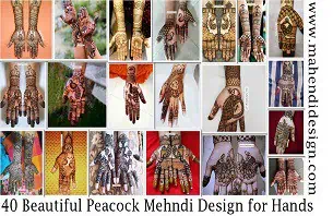 Peacock Mehndi Design