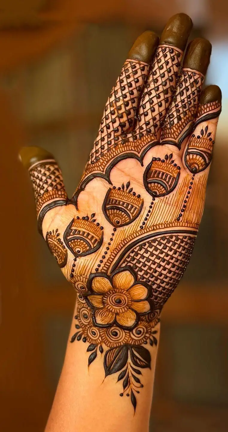 Mehandi design for palm for girls by Mehndi Design-atpcosmetics.com.vn