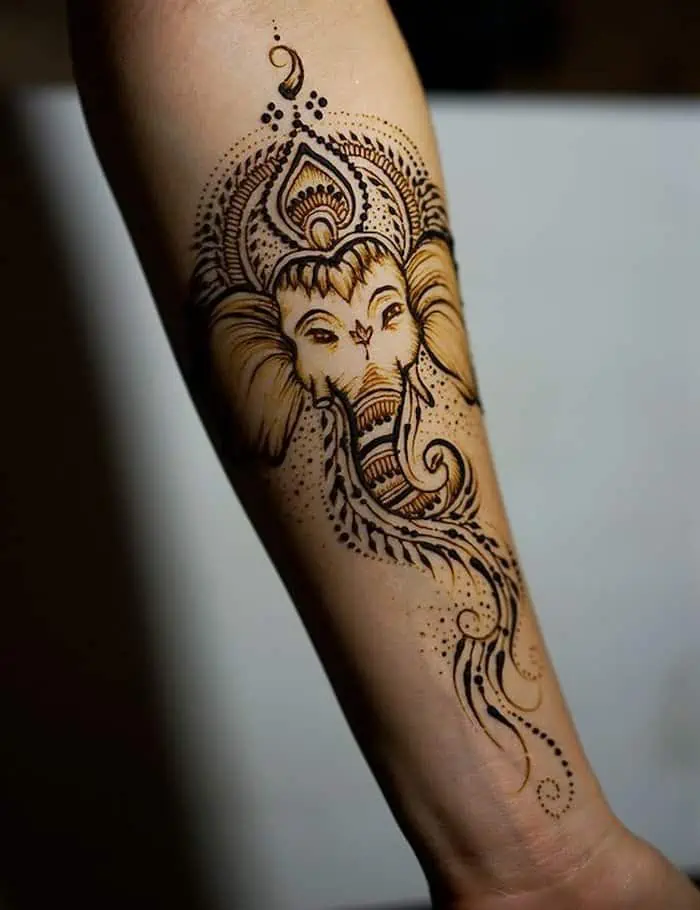 15 Beautiful and Pretty Tattoo Mehndi Designs for Brides-cheohanoi.vn