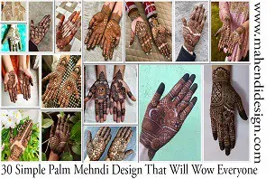 Palm Mehndi Design