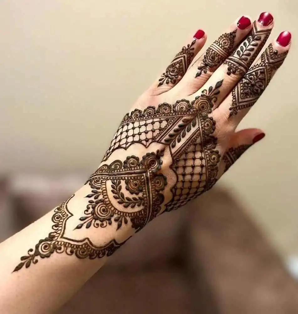 Easy Full Mehndi Designs for Hands - 2023