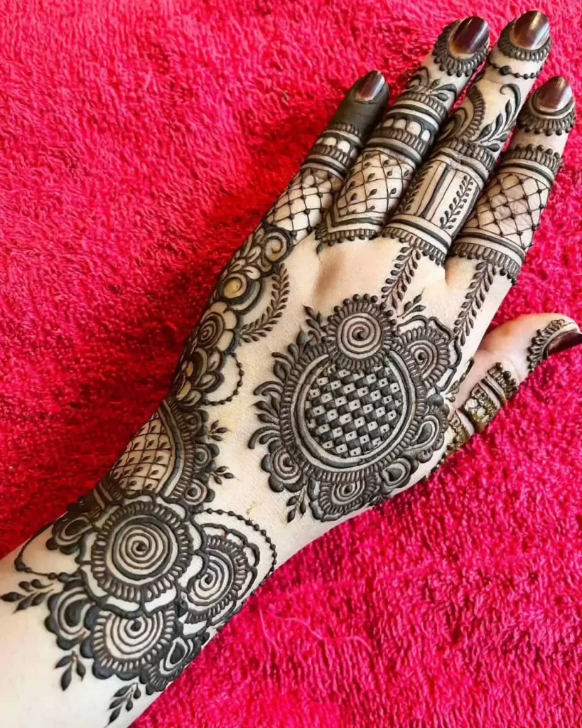 Easy Full Mehndi Designs for Hands - 2023