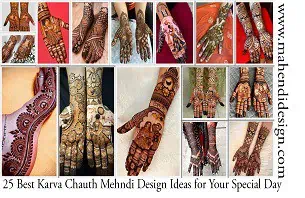 Karva Chauth Mehndi Design