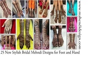 Stylish Bridal Mehndi Designs