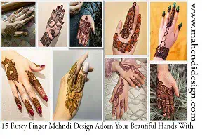 Fancy Finger Mehndi Design