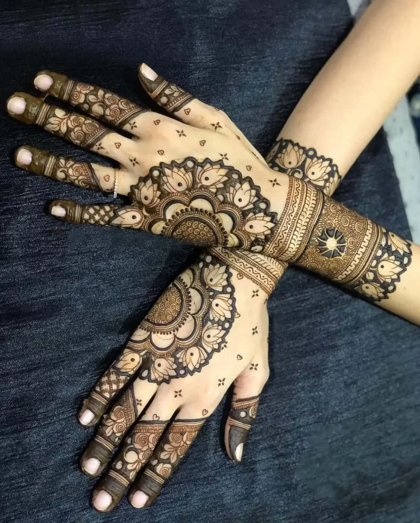 Simple & Stylish Eid Mehndi Designs 2024 Special Collection-hanic.com.vn