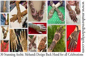 Arabic Mehandi Design Back Hand