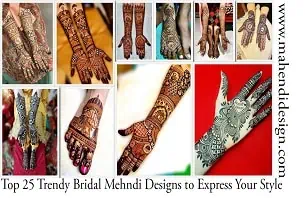 Trendy Bridal Mehndi Designs