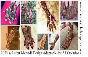 Easy Latest Mehndi Design