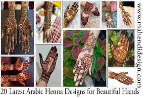 Latest Arabic Henna Designs