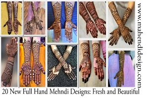 New Full Hand Mehndi Designs