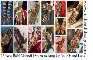 New Bold Mehndi Design