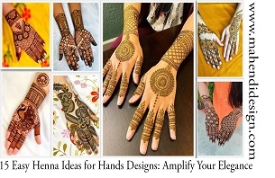 Easy Henna Ideas for Hands