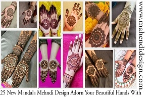 New Mandala Mehndi Design