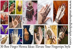 Finger Henna Ideas