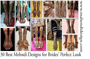 Mehndi Designs for Brides