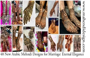 Arabic Mehndi Designs for Marriage