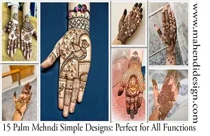 Palm Mehndi Simple