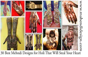 Best Mehndi Designs for Holi