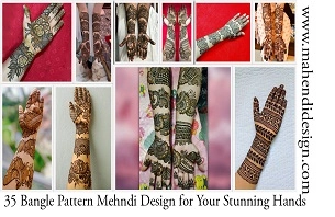 Bangle Pattern Mehndi Design