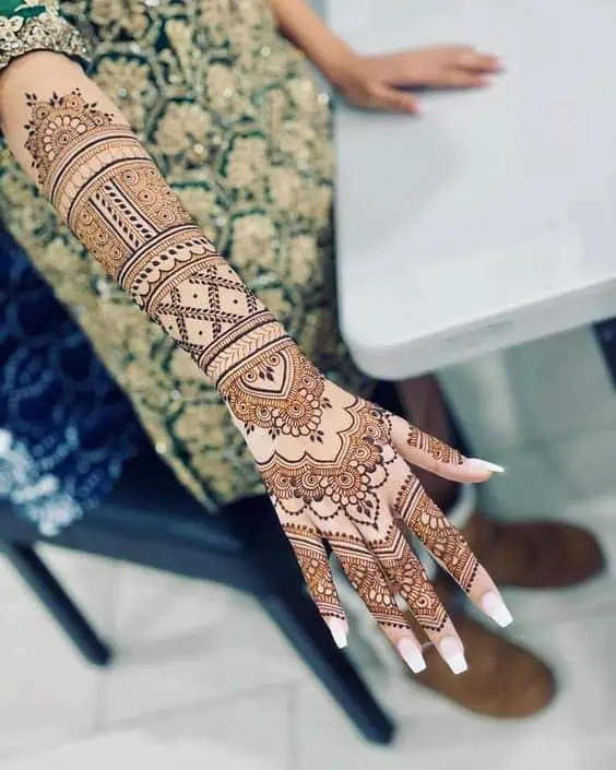 Bridal Mehndi Design 2024 