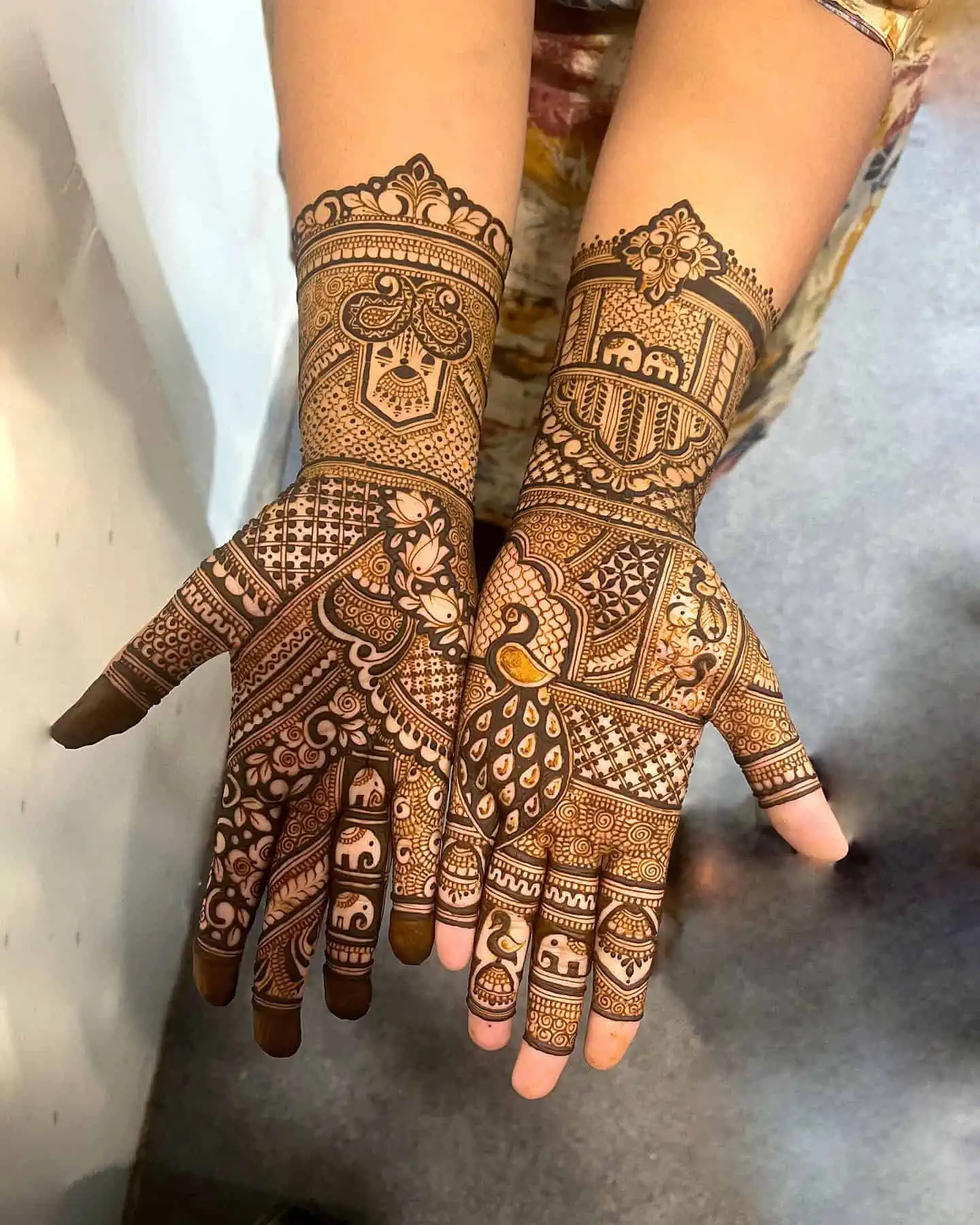 Bridal Mehndi Design 2024 