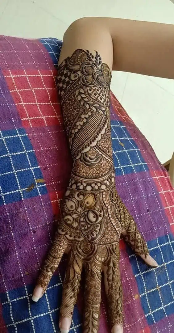 Bridal Mehndi Design 2024 