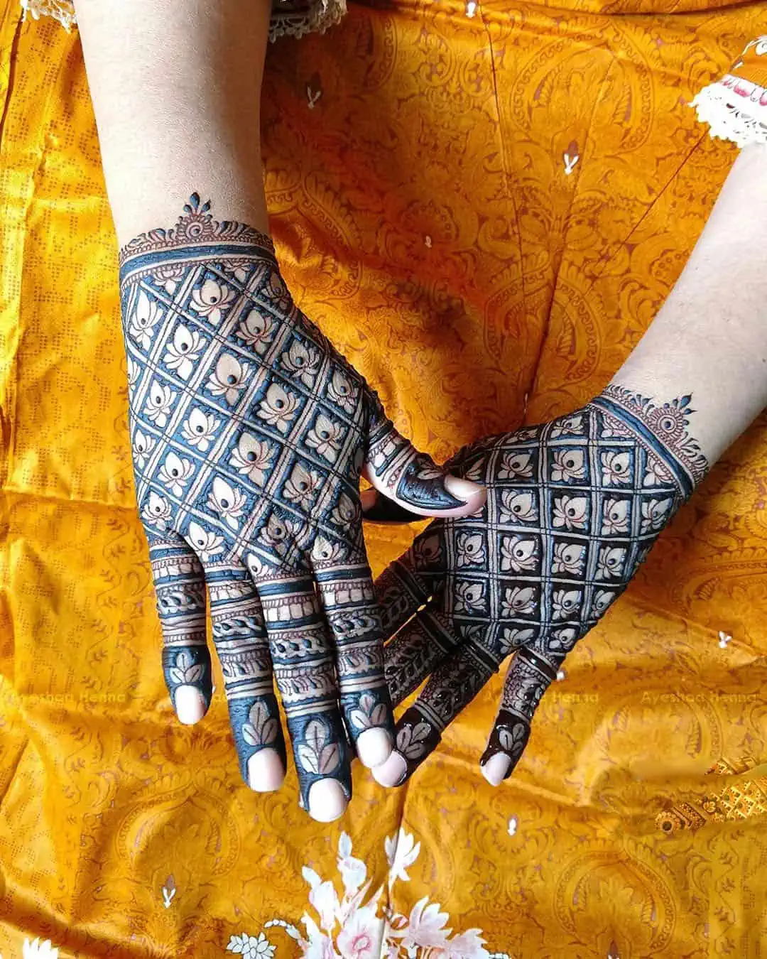 Bridal Mehndi Design 2024 