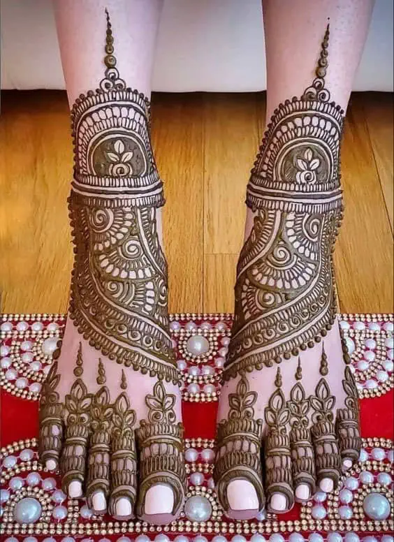 Bridal Mehndi Design 2024 