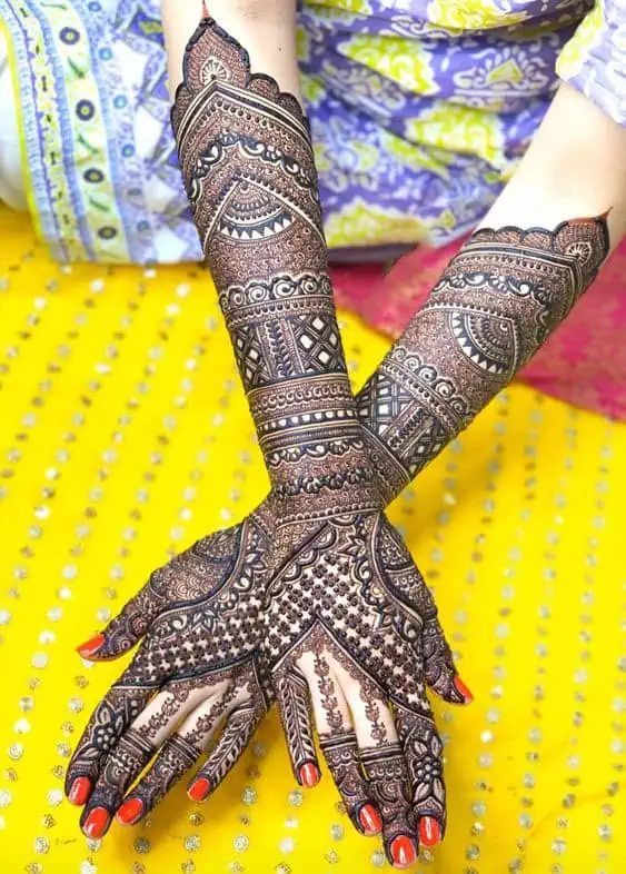 Bridal Mehndi Design 2024 