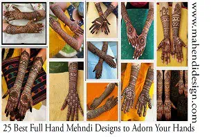 Best Full Hand Mehndi Designs