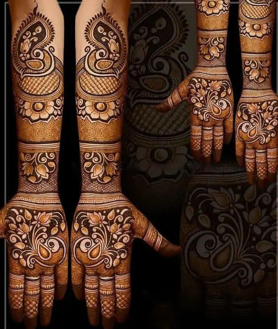 Best Full Hand Mehndi Designs