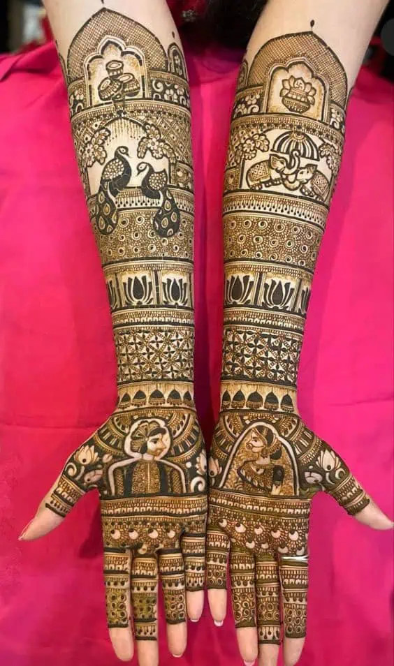 Best Full Hand Mehndi Designs