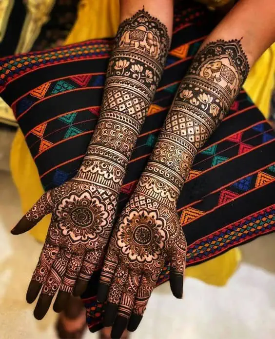 Best Full Hand Mehndi Designs