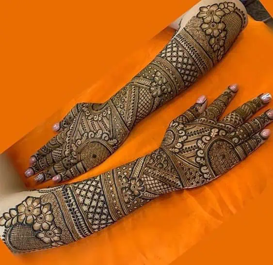 Best Full Hand Mehndi Designs