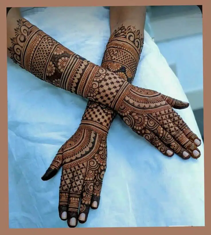 Best Full Hand Mehndi Designs