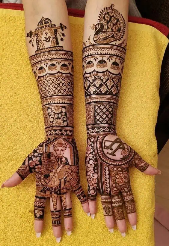 Best Full Hand Mehndi Designs