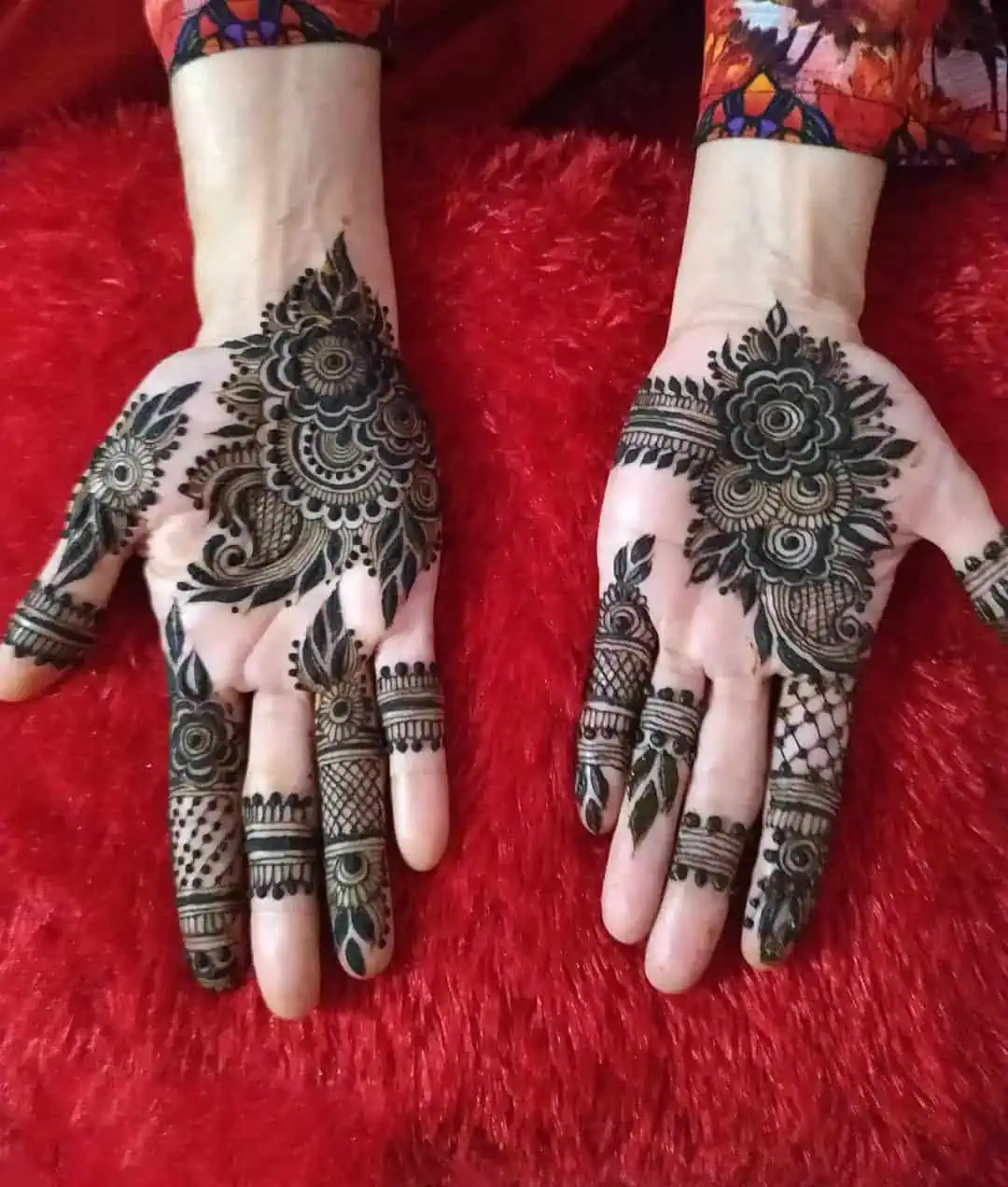 Simple and Plain Mehndi Design