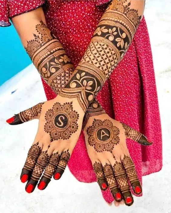 Latest Dulhan Mehndi Designs