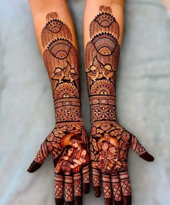  Full Hand Mehendi 