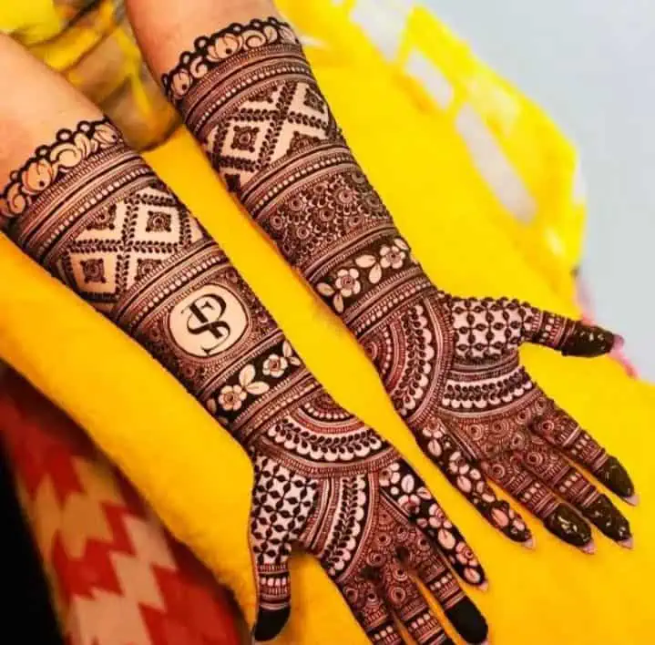  Full Hand Mehendi 