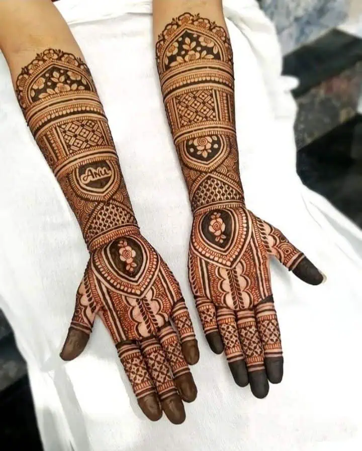  Full Hand Mehendi 