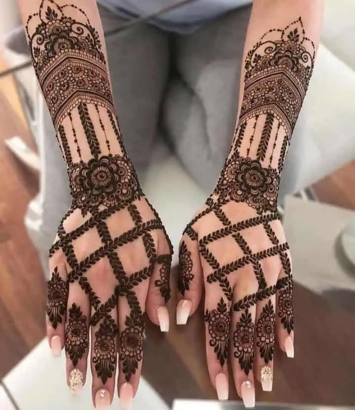  Full Hand Mehendi 