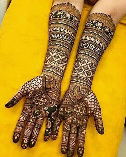  Full Hand Mehendi 