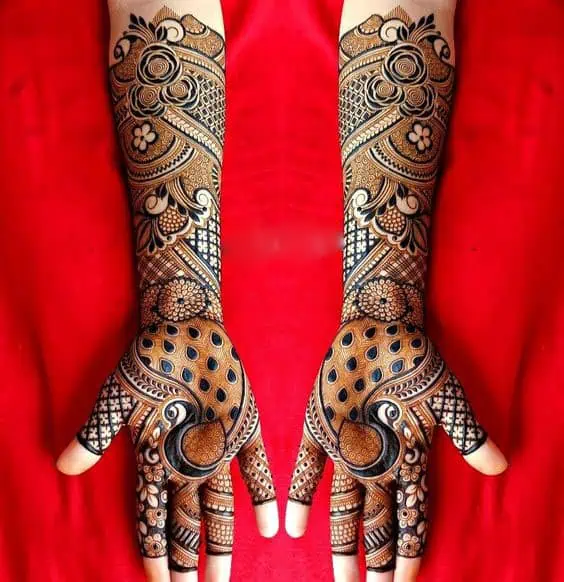  Full Hand Mehendi 